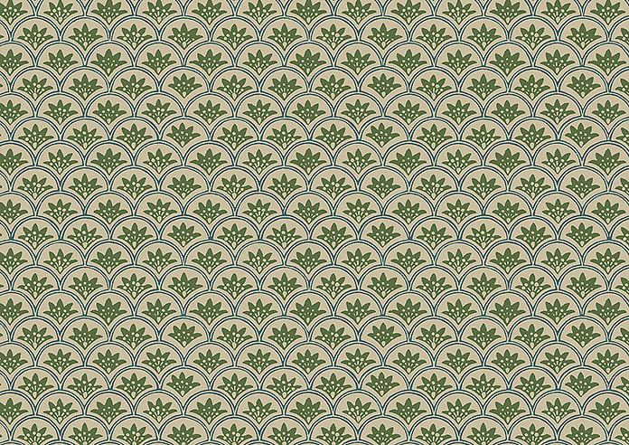 Land & Shore Dawn, Green - Roman Blind - Image 7